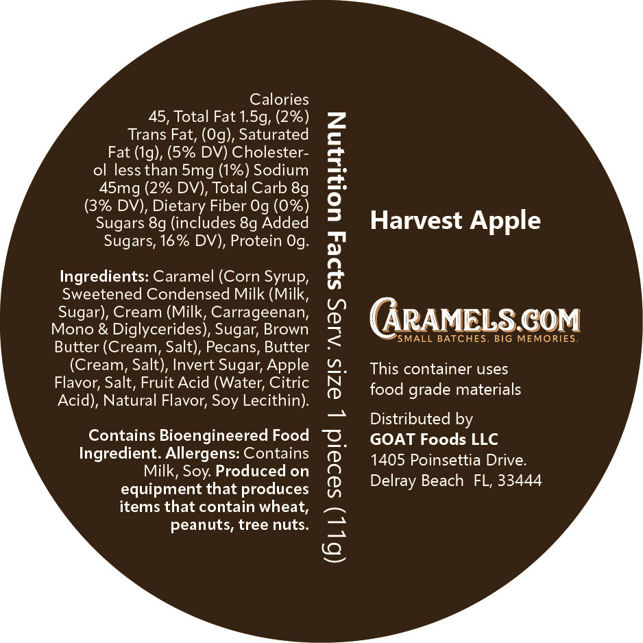 Harvest Apple Caramels