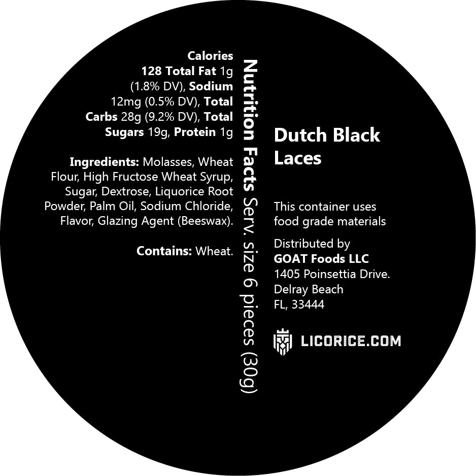 Dutch Black Laces